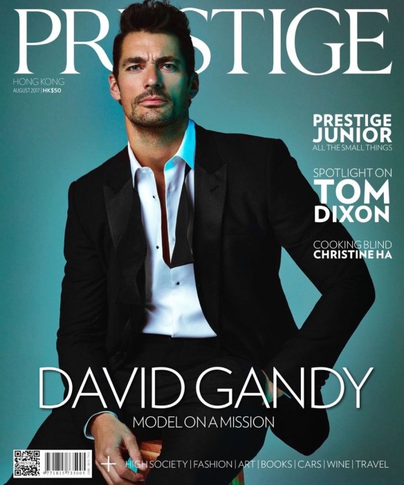 David Gandy Cover Prestige HK
